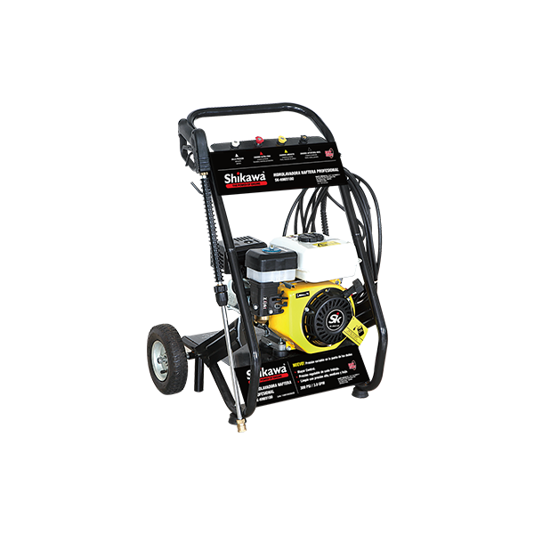 HIDROLAVADORA NAFTERA 6.5HP 180BAR (SK-HN65180)